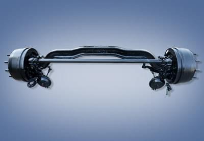 3吨中卡电动车前桥总成 3吨中卡电动车前桥总成