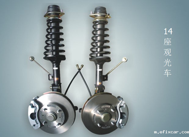 麦弗逊式独立悬挂14座电动观光车 麦弗逊式独立悬挂14座电动观光车