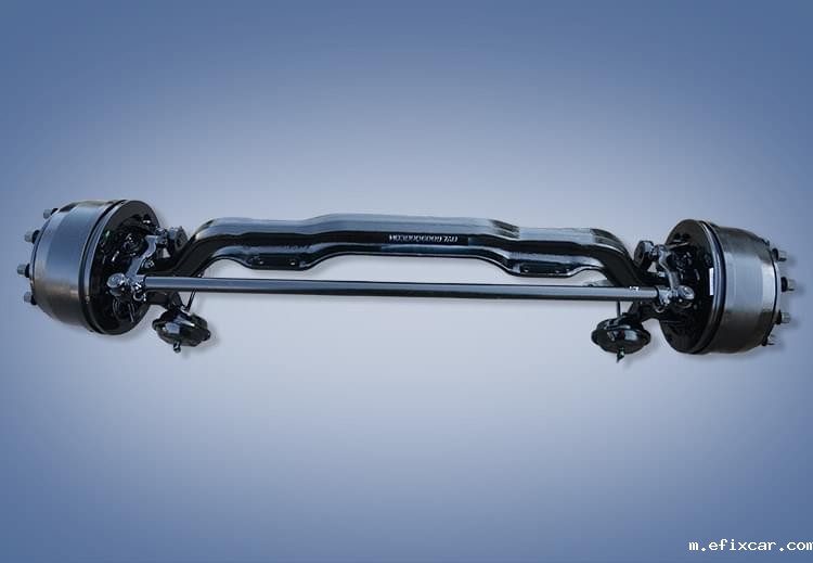 3.5吨中卡电动车前桥总成 3.5吨中卡电动车前桥总成