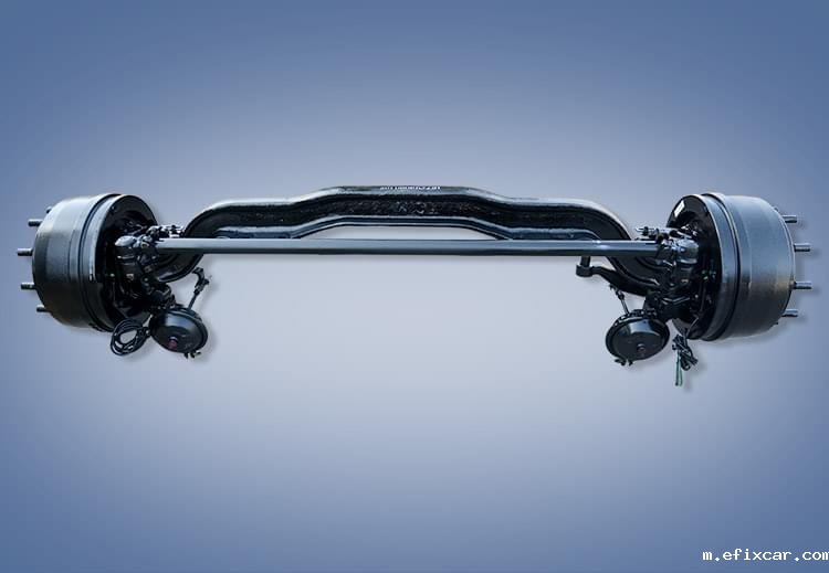 3吨中卡电动车前桥总成 3吨中卡电动车前桥总成