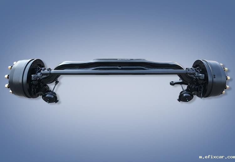 111083结构4.3吨电动车前桥总成 111083结构4.3吨电动车前桥总成