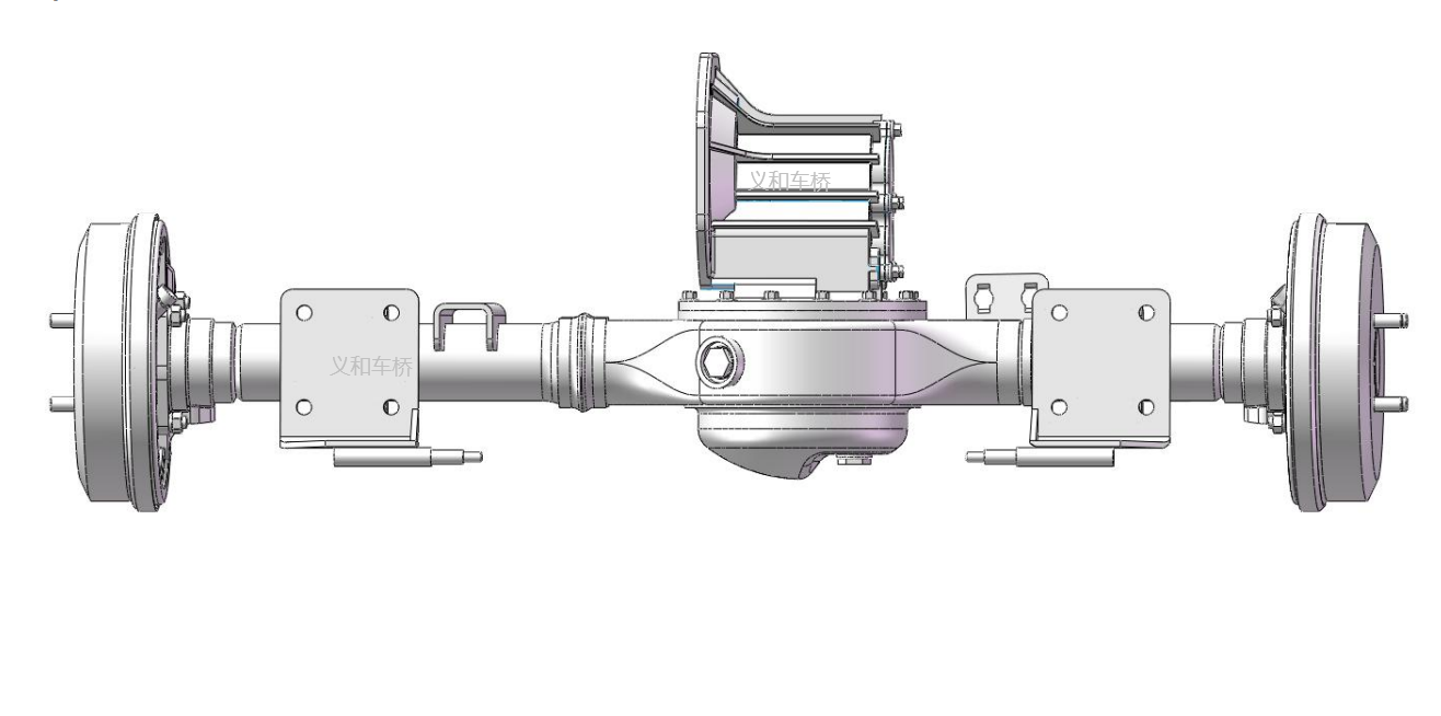 电驱桥汽车后桥总成162型 电驱桥汽车后桥总成162型