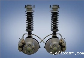 滑柱独立悬架