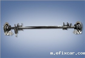 支撑式四轮电动汽车后桥