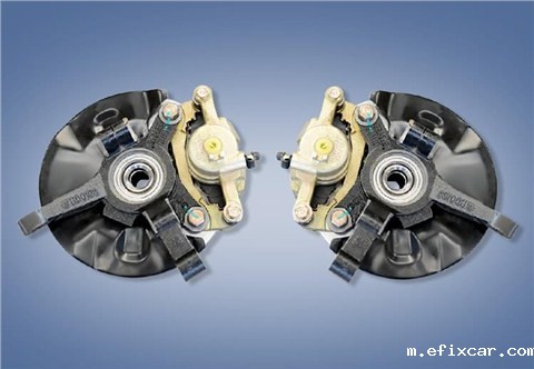 电动观光车前独立悬架