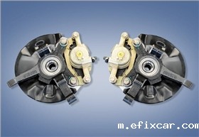 电动观光车前独立悬架