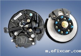 双横臂式悬挂架