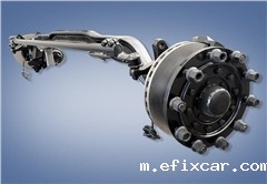 5.5吨重卡前桥总成