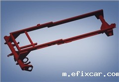 小麦机收获机底盘