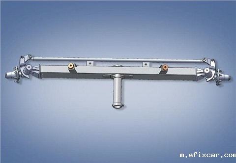 5吨玉米收割机转向桥