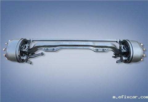 4.5吨电动车前桥总成