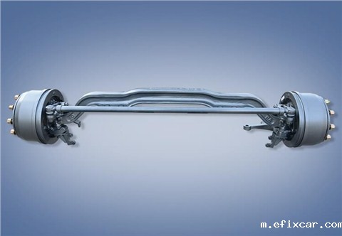 112293结构4.5吨汽车前桥总成