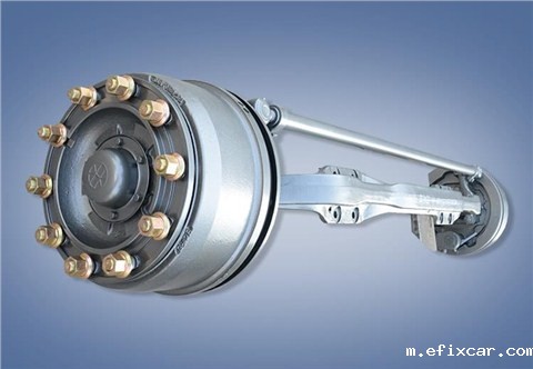 112293结构4.5吨汽车前桥总成