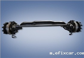 6.5吨重卡前桥总成