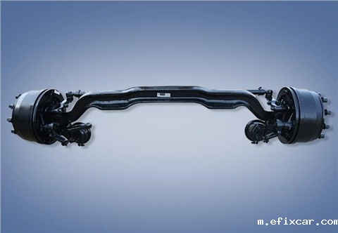 3.5吨中卡电动车前桥总成