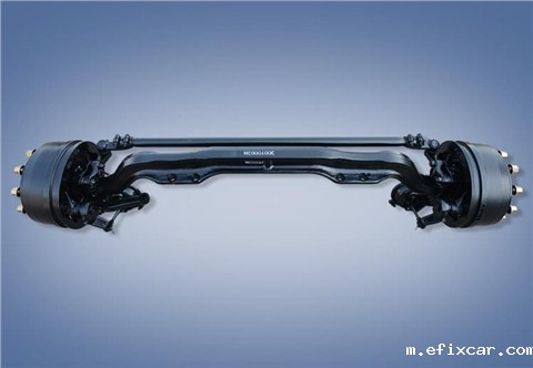 111083结构4.3吨电动车前桥总成