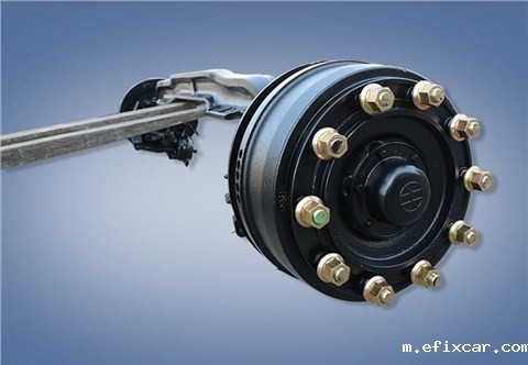 111083结构4.3吨电动车前桥总成