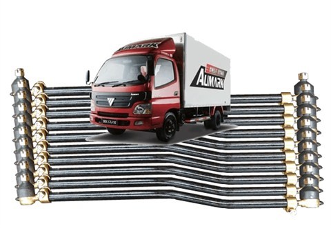 拉杆总成两端接头夹式带转向