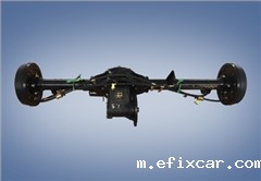 8座电动观光汽车后桥总成