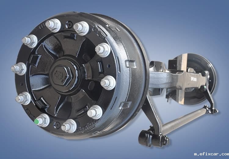 7.5吨客车前桥总成-13fd