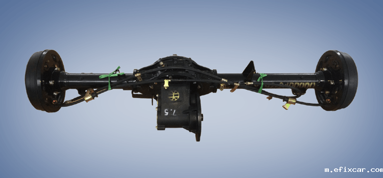 192型电动车电机直连驱动后桥总成xqt