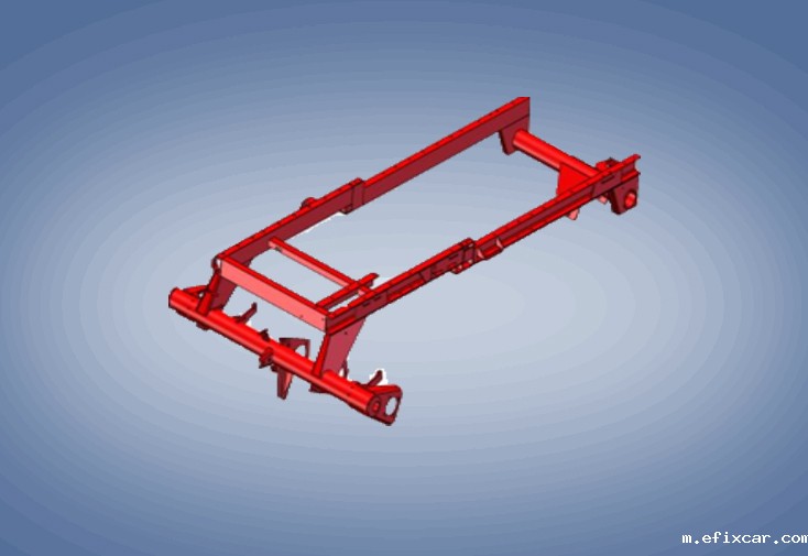 小麦机收获机底盘