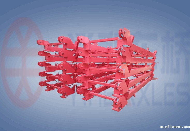 采棉机 3-6行 底盘焊接件