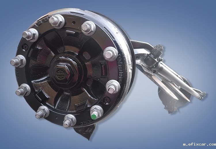 7.5吨重卡前桥总成-13fd